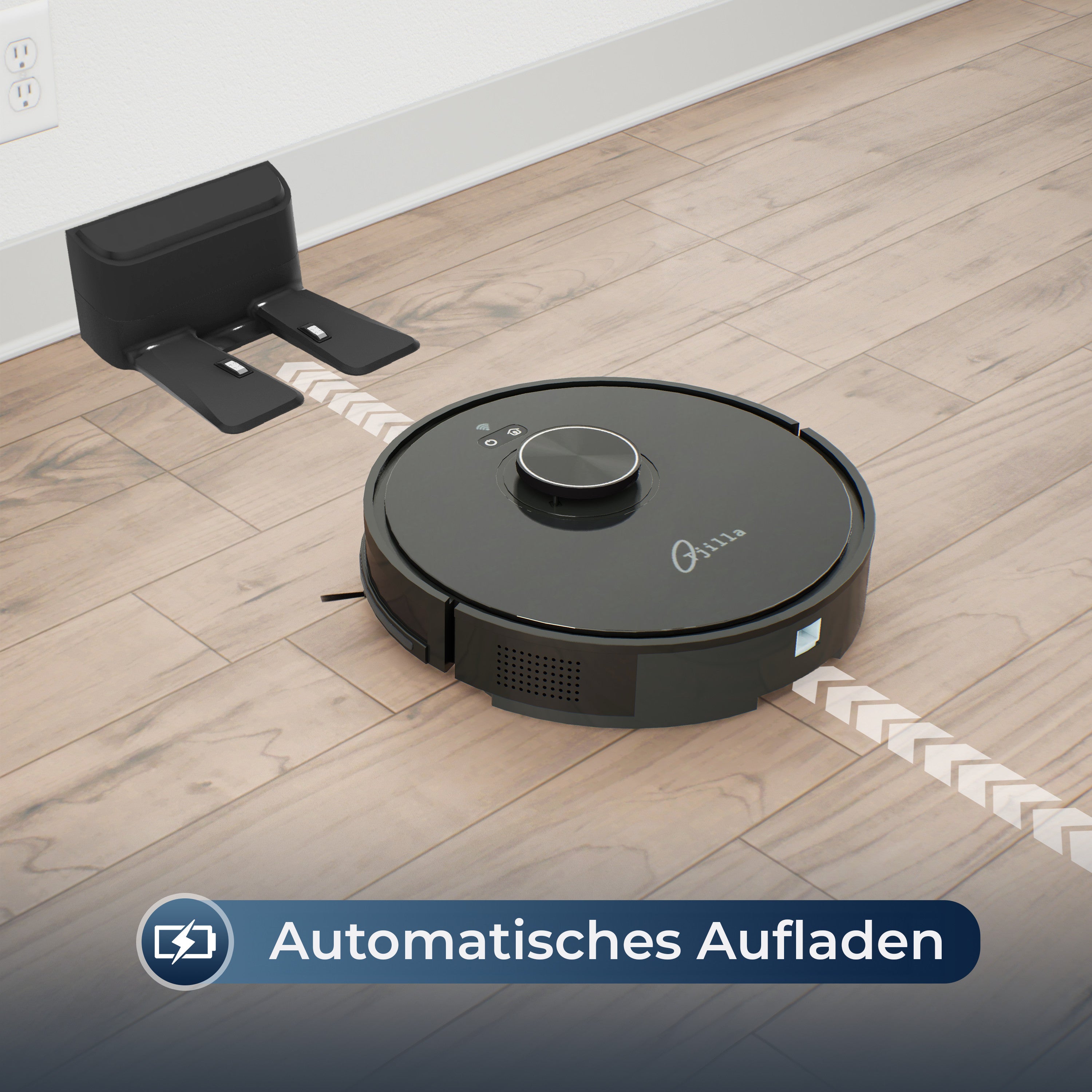 Saugroboter Automatisches laden