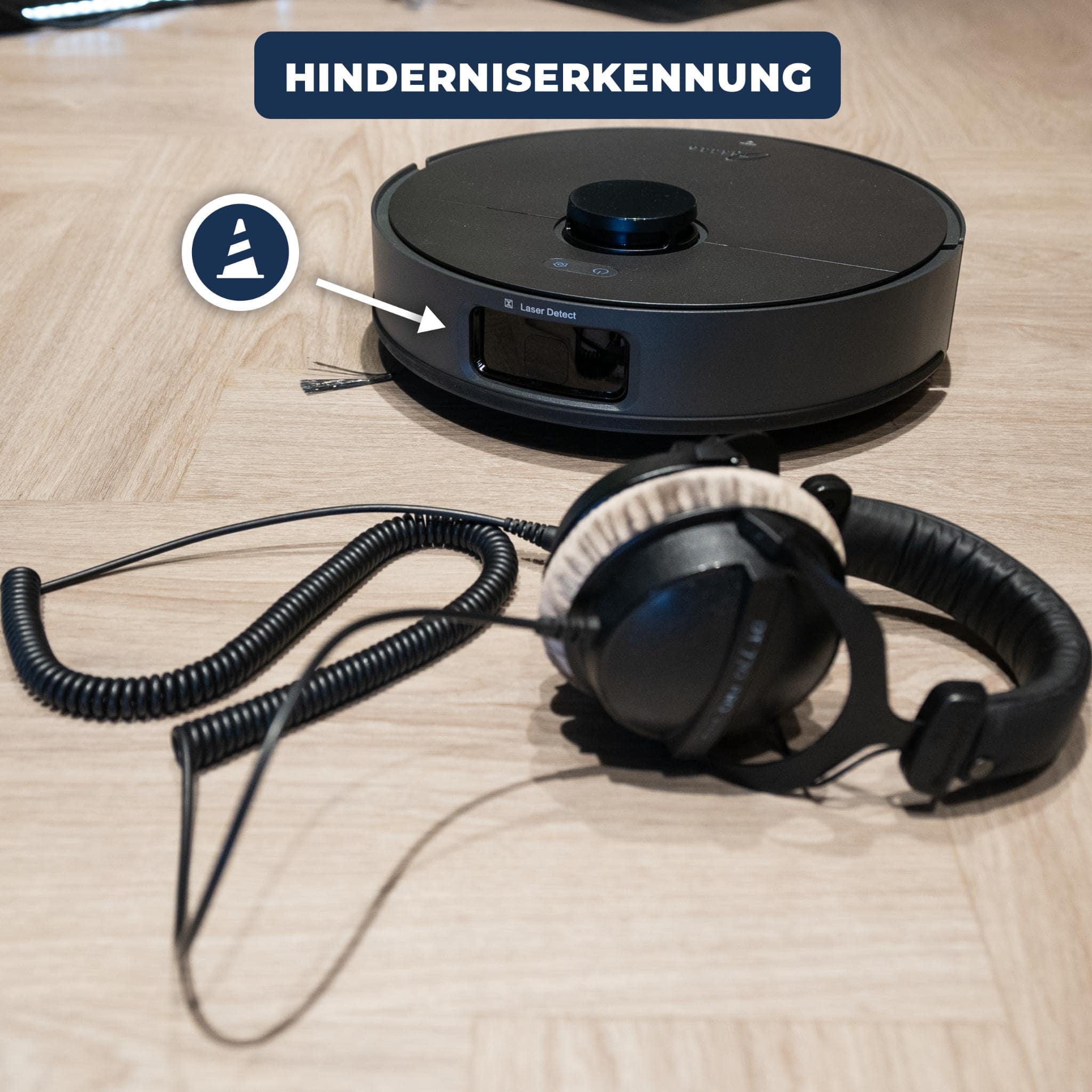 Roboterstaubsauger hinderniserkennung